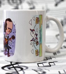 Taza Paco de Lucía y Caitro Soto ABueno Percusión - 2