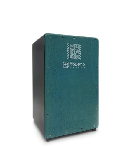 cajon flamenco junior turquesa