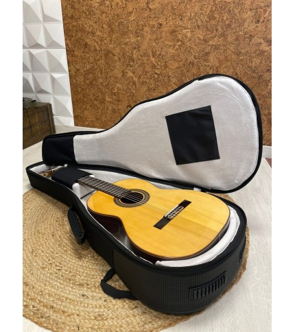 FUNDA GUITARRA CLÁSICA EXTRA ACOLCHADA ROJA