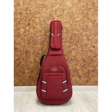 Funda Guitarra Clásica Extra Acolchada Roja