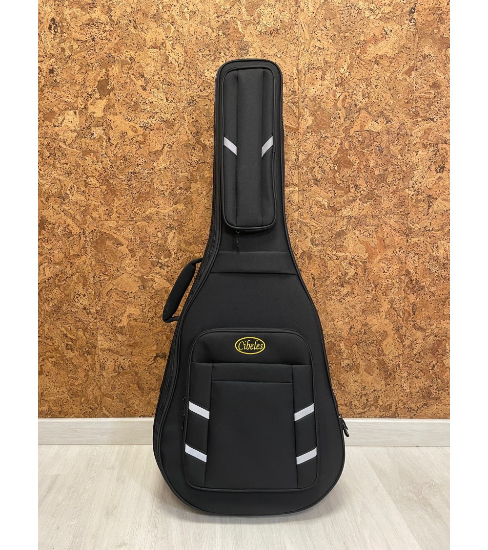 Funda Guitarra Clásica Extra Acolchada Negra