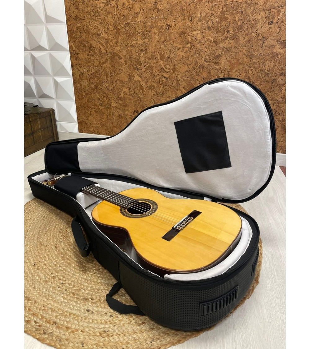 FUNDA GUITARRA CLÁSICA EXTRA ACOLCHADA GRIS