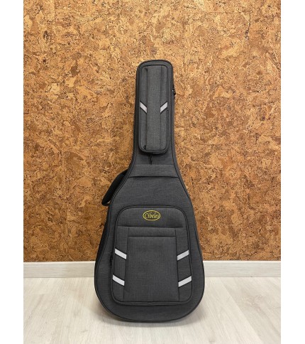 Funda Guitarra Extra Acolchada Gris
