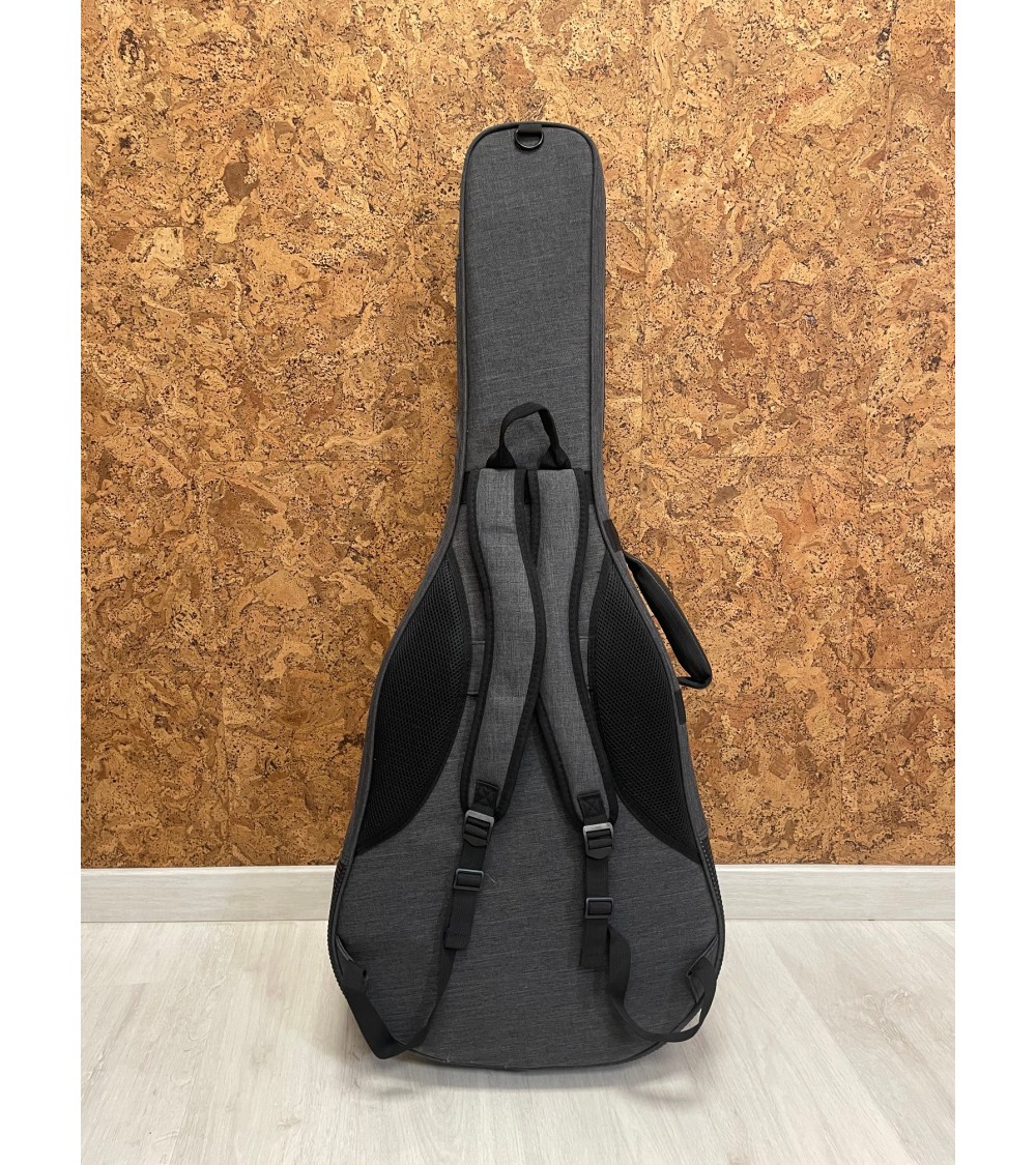 FUNDA GUITARRA CLÁSICA EXTRA ACOLCHADA GRIS