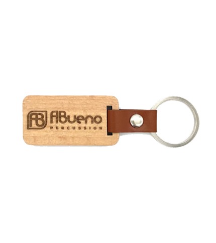 Llavero madera ABueno Percussion