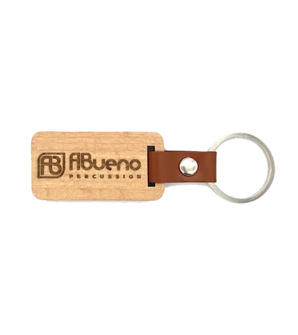 Llavero madera ABueno Percussion